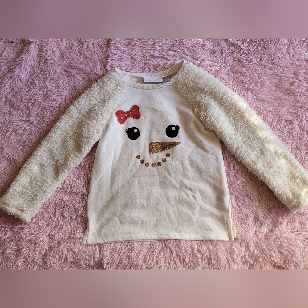 Toddler Girls snowman outfit set